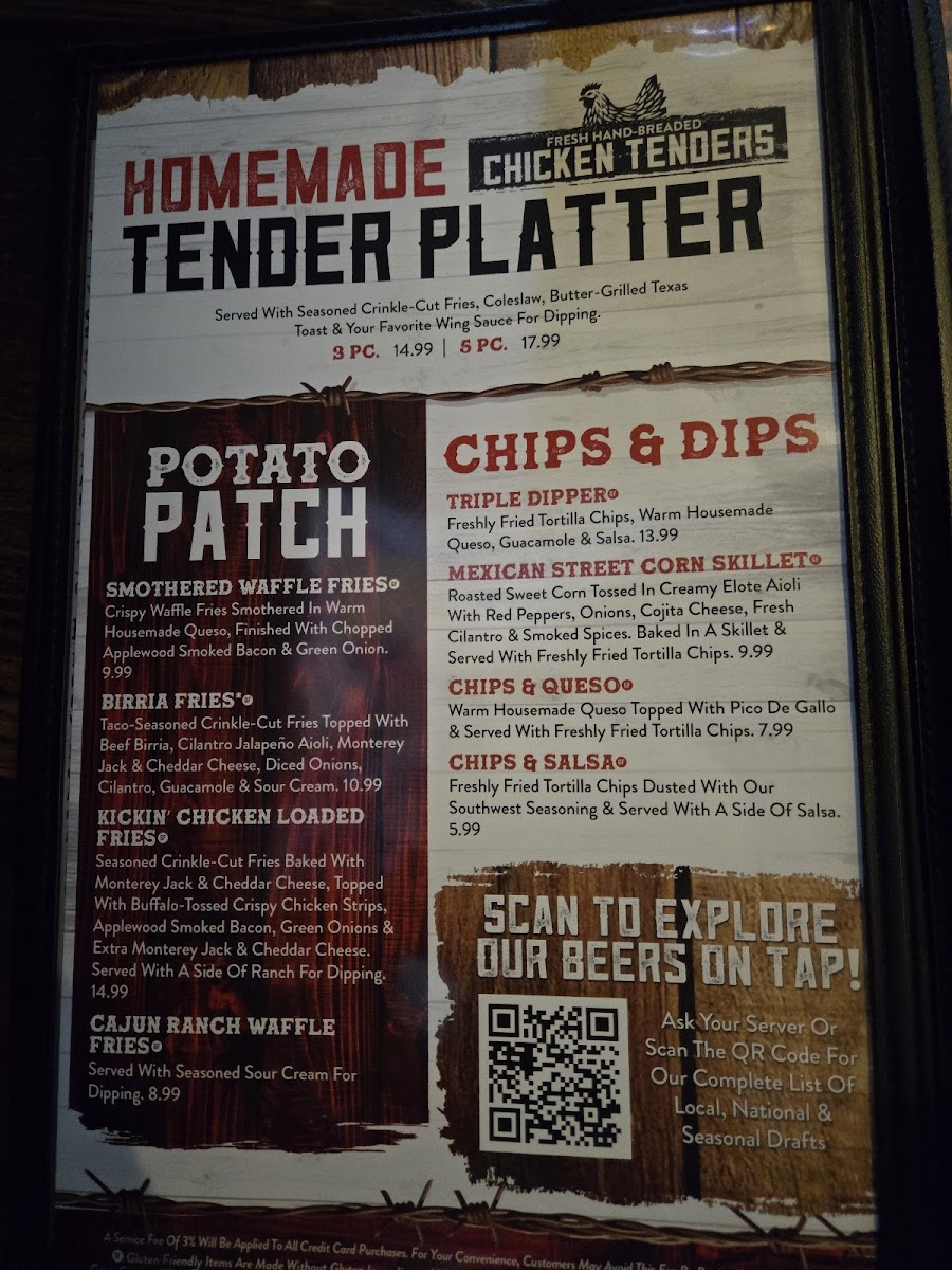 Menu Wild Bill's Sports Saloon - Blaine-8